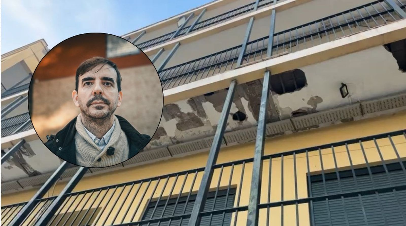 Ángel Aranda, presidente del AMPA exige medidas a la Junta de Andalucía