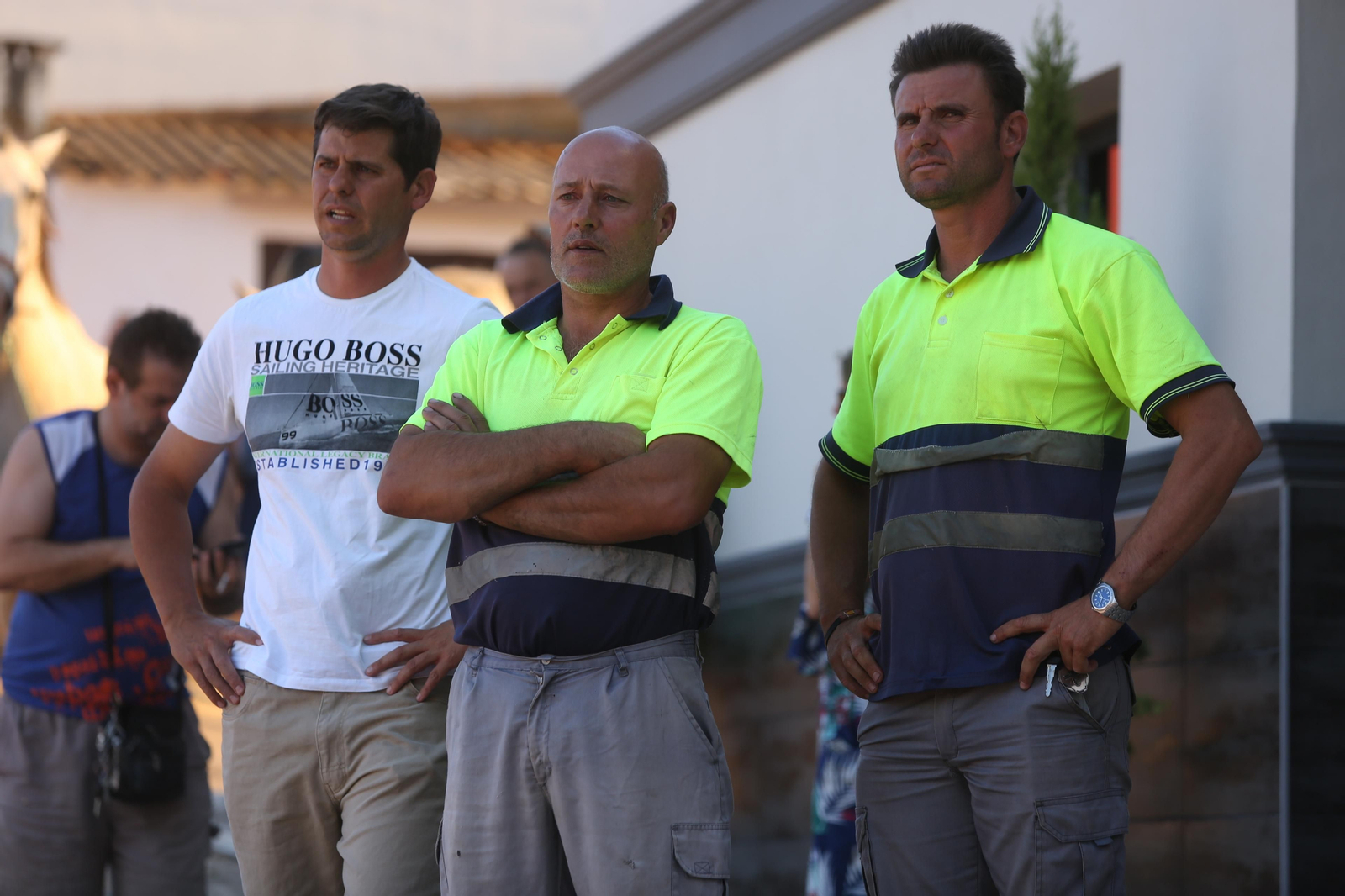 El incendio de Riotinto en imágenes