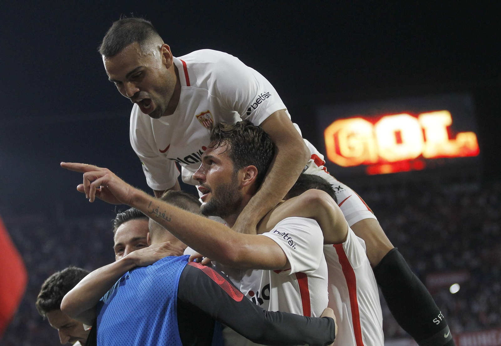 Las imágenes del derbi Sevilla-Betis