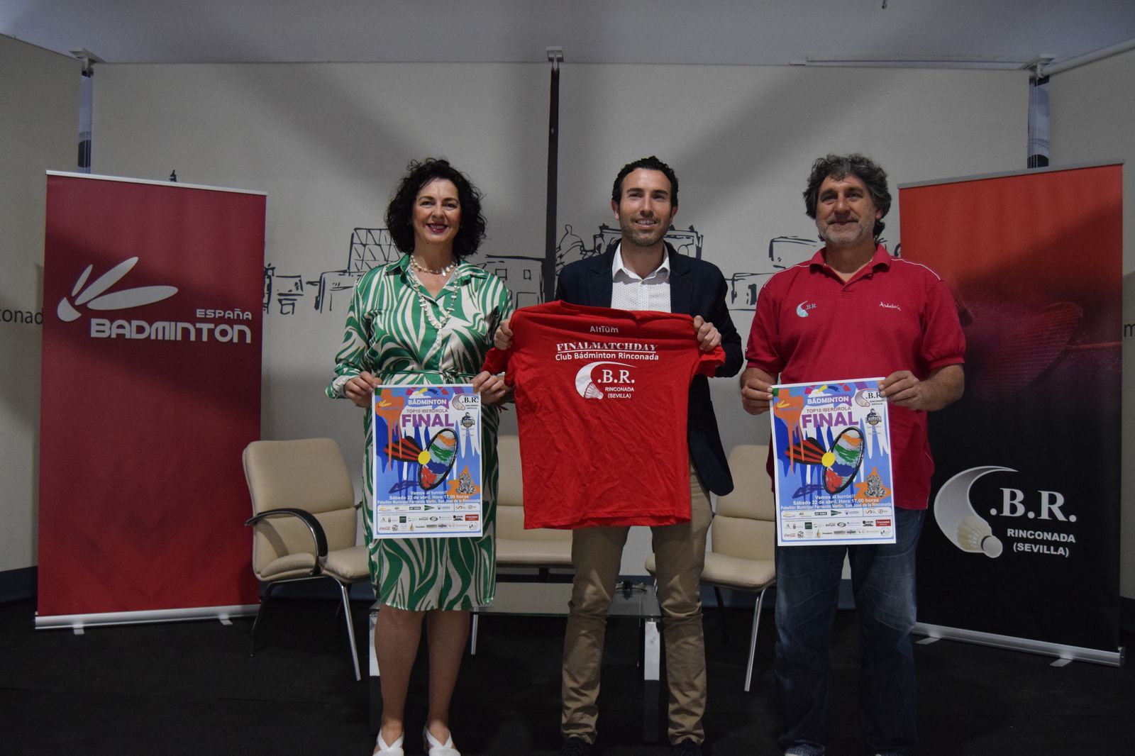 Una imagen de la rueda de prensa de la presentación de la vuelta de la final liguera.