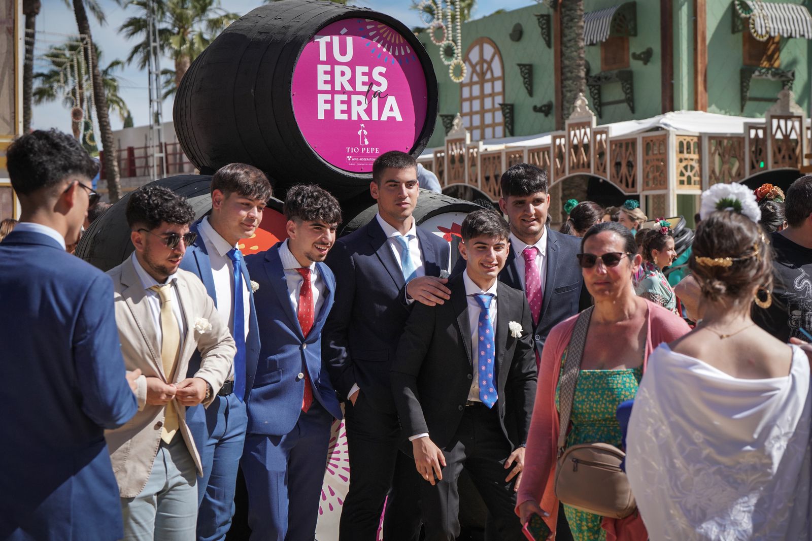 Búscate en las fotos del domingo en la Feria de Jerez 2024