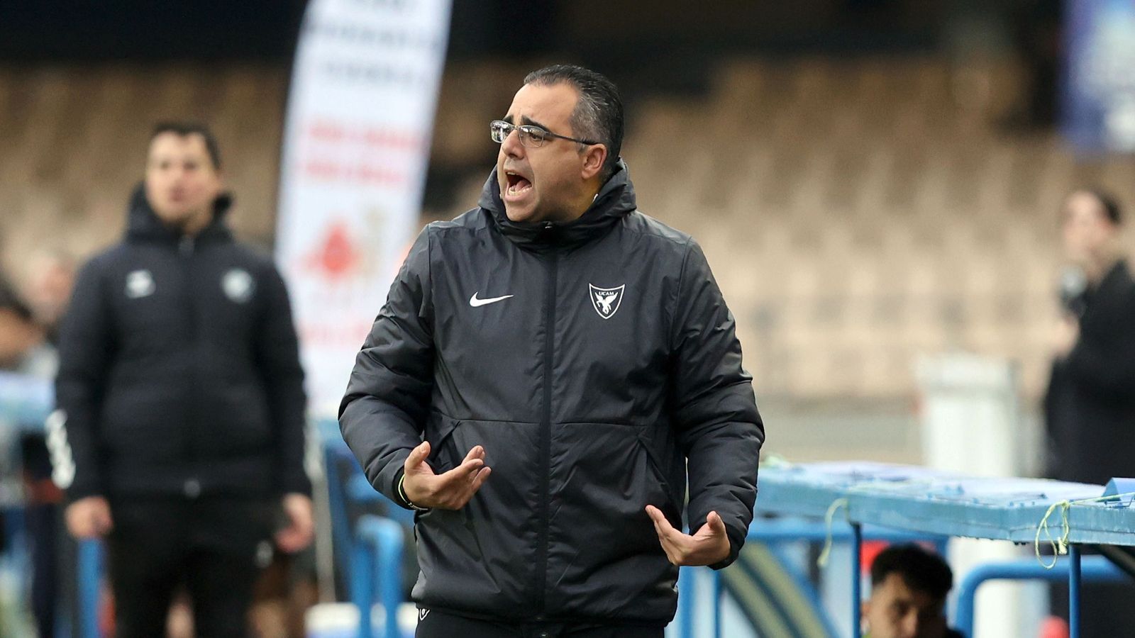 El técnico del UCAM, Germán Crespo.