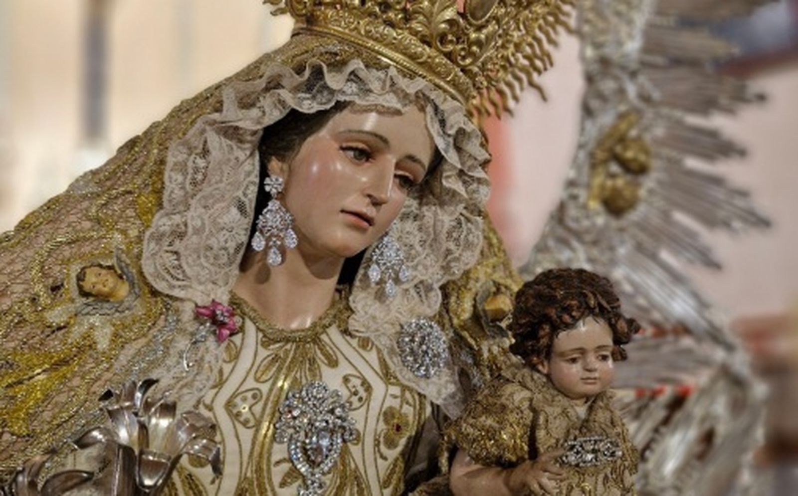 La Virgen de la Salud, titular letífica de la cofradía del Plantinar