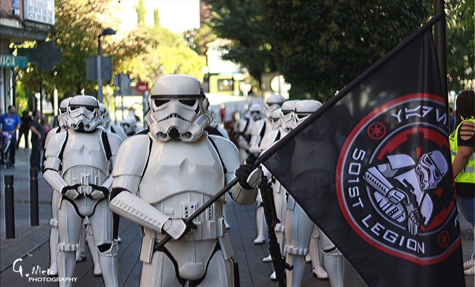 Soldados imperiales de Star Wars.