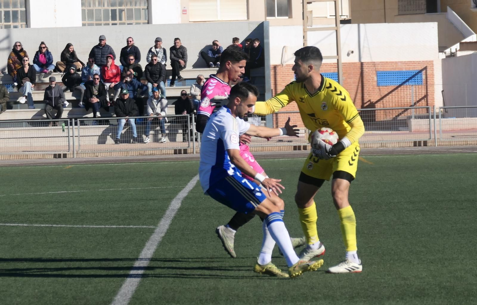 Las fotos del La Unión Atlético - Balona de Segunda Federación (0-1)