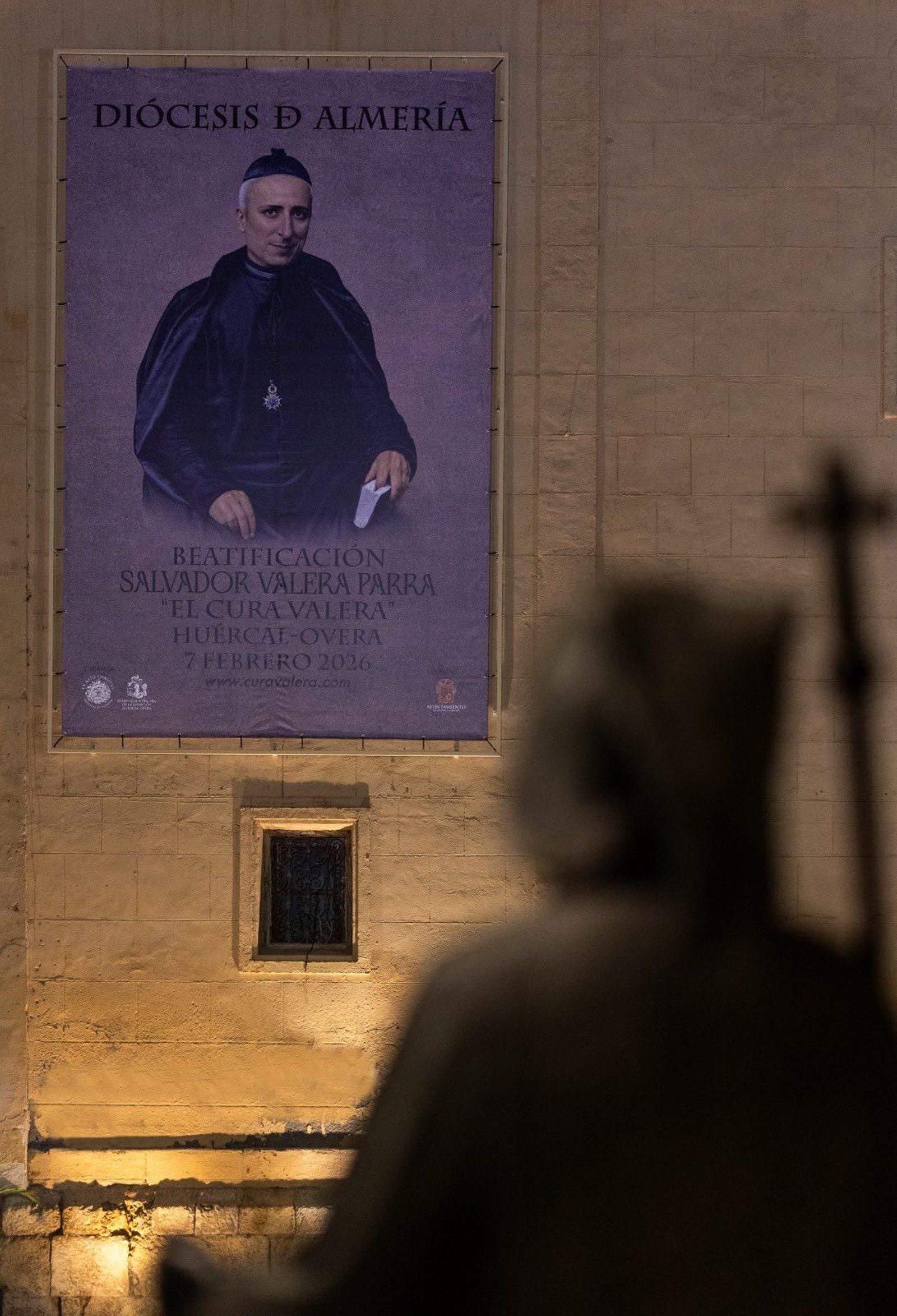 Detalle del cartel anunciador.