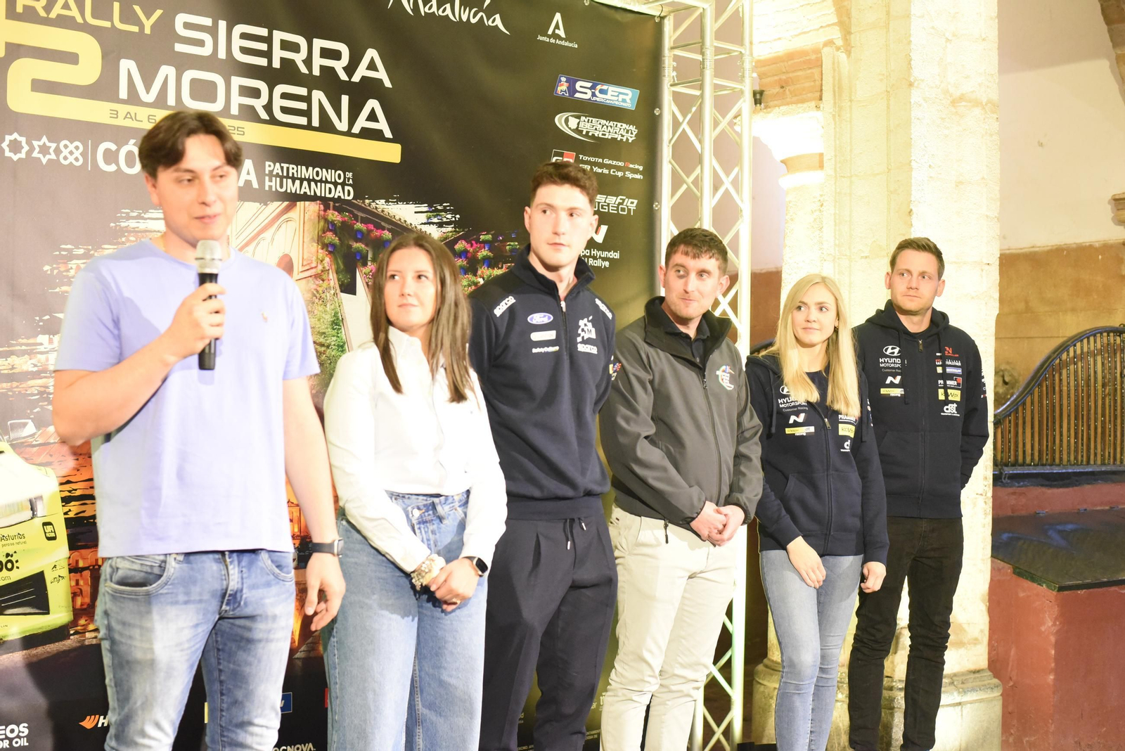 Las mejores fotos del acto de presentación del Rallye Sierra Morena 2025