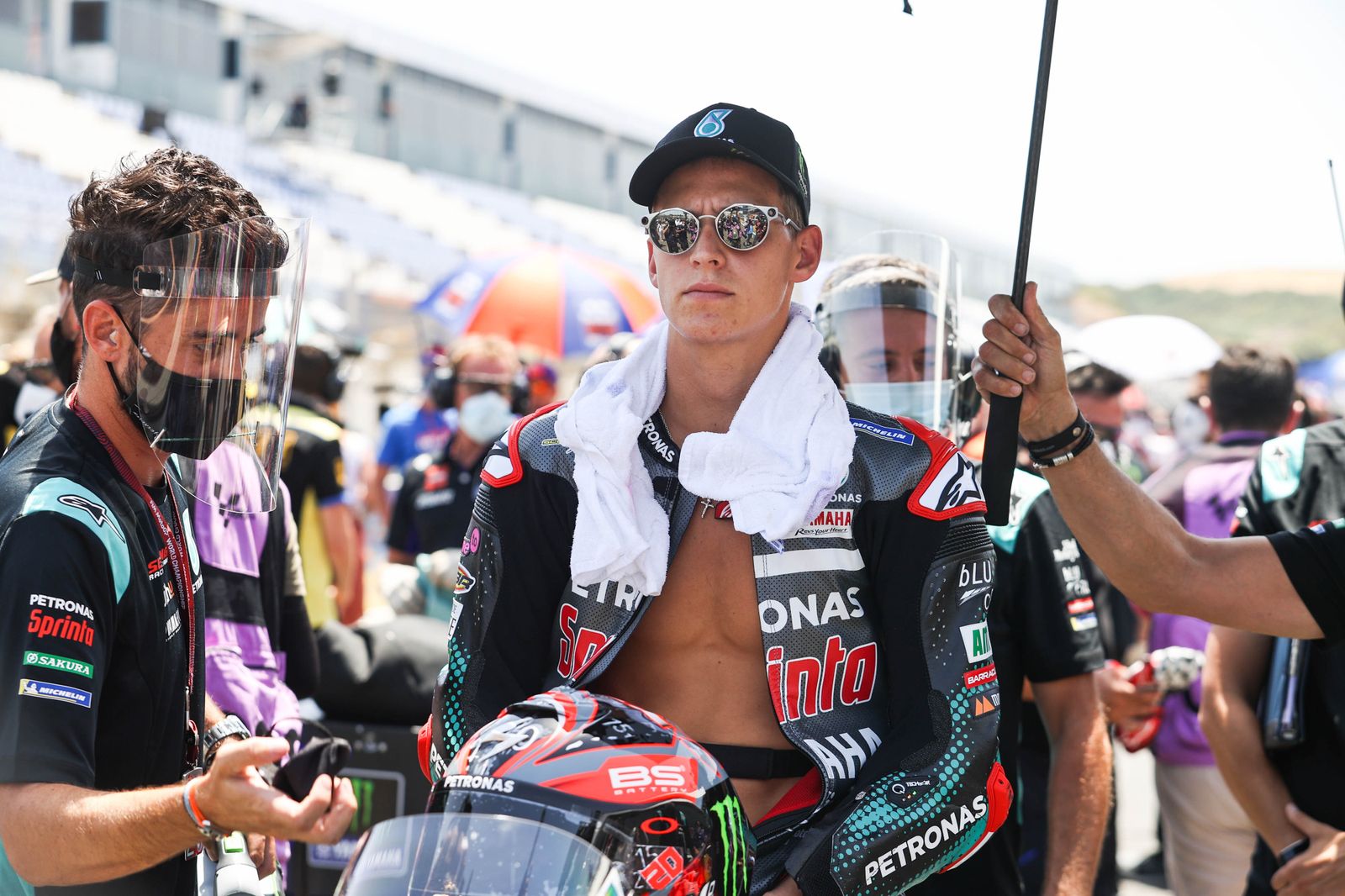 Fabio Quartararo, líder del Mundial de MotoGP.