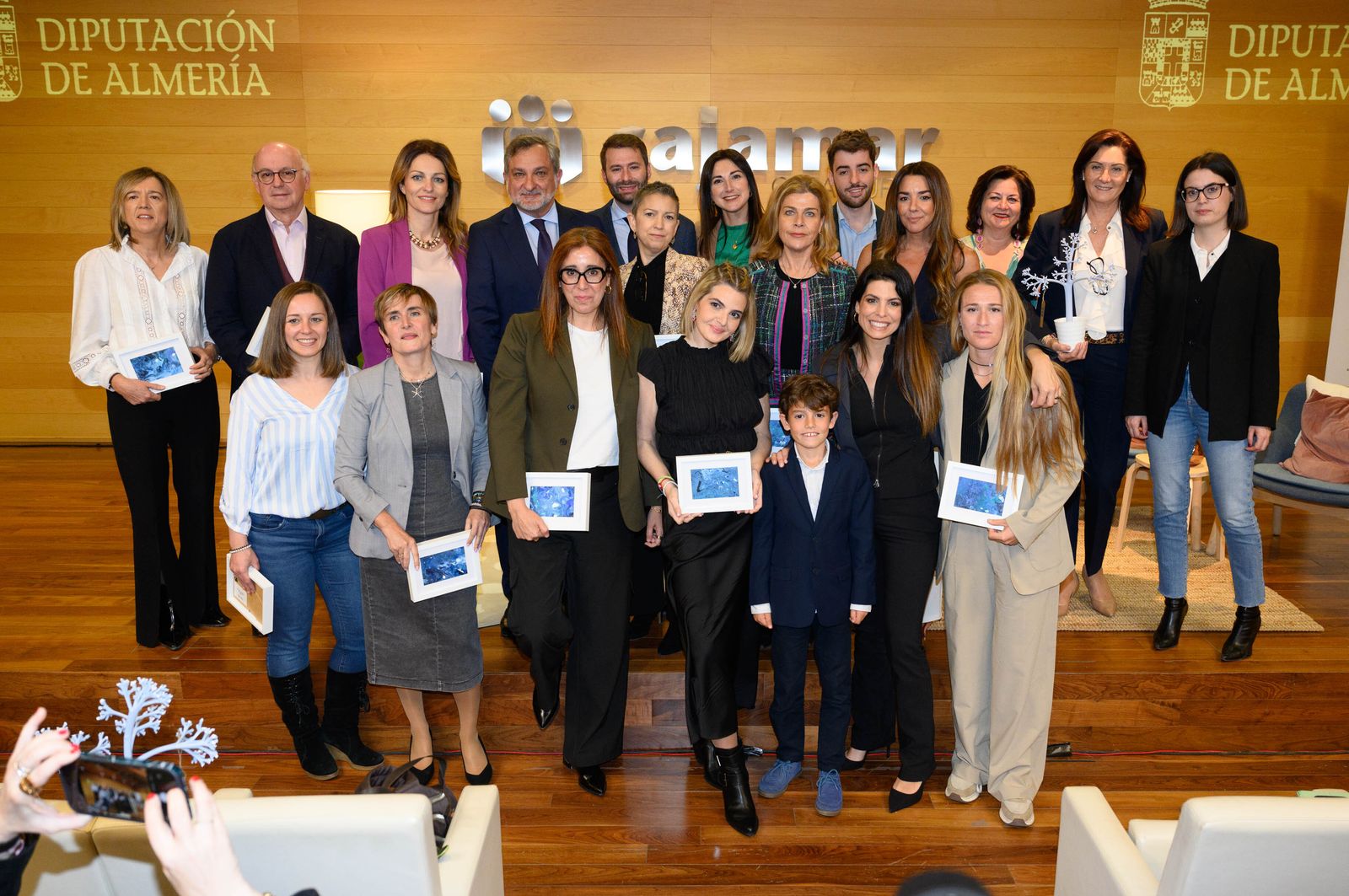 Participantes en estas jornadas dedicadas al liderazgo de las mujeres