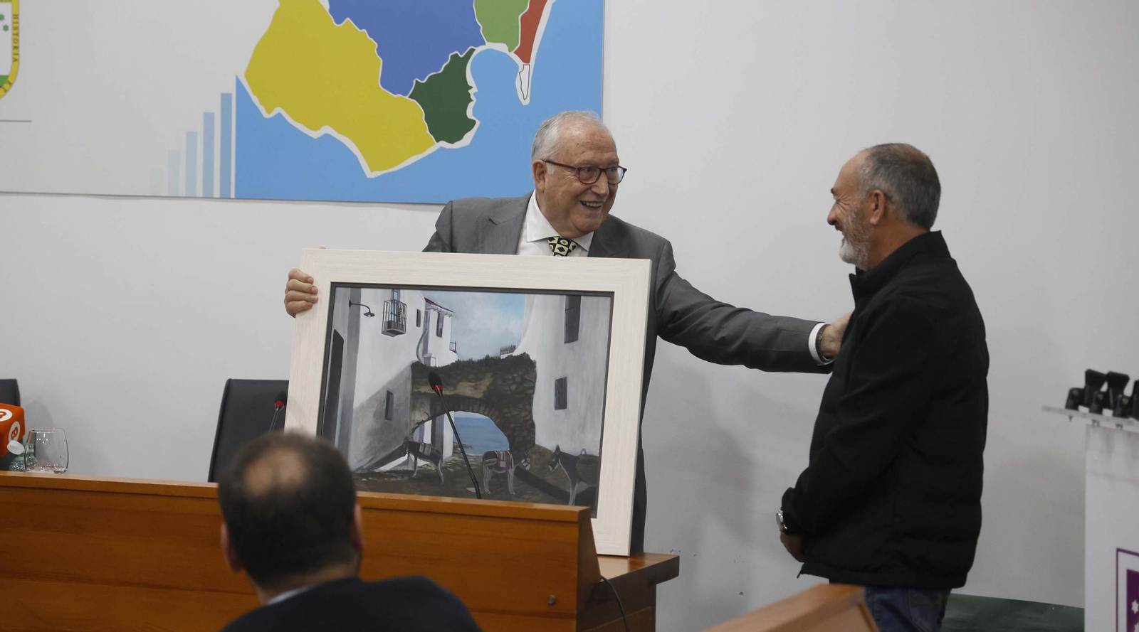 Las fotos del homenaje a Antonio Torremocha en la Mancomunidad