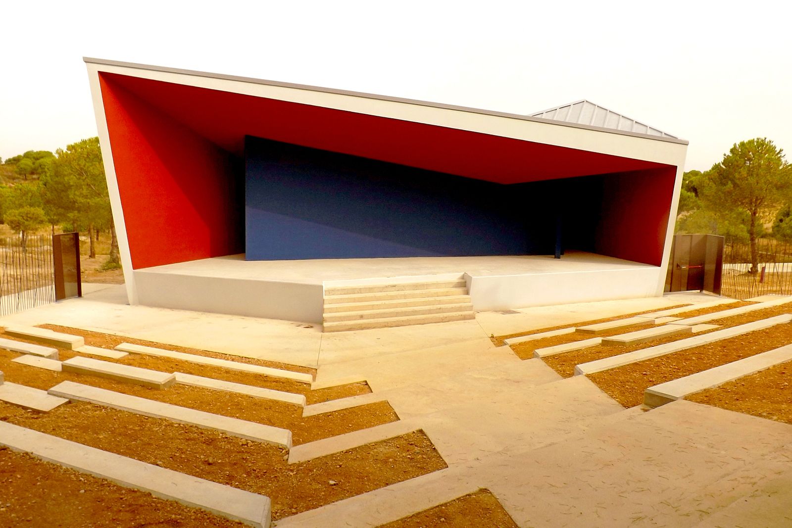 Auditorio al aire libre del parque El camaleón.