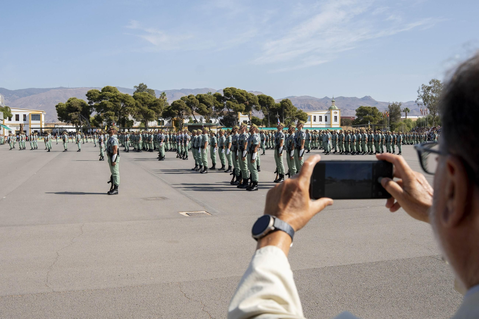 El CV (105) aniversario fundacional de la Legión
