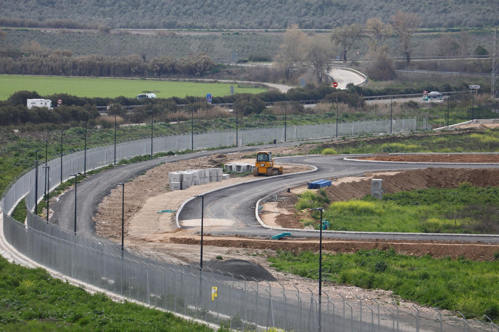 El avance de las obras de la Base Logística del Ejército de Tierra, en imágenes