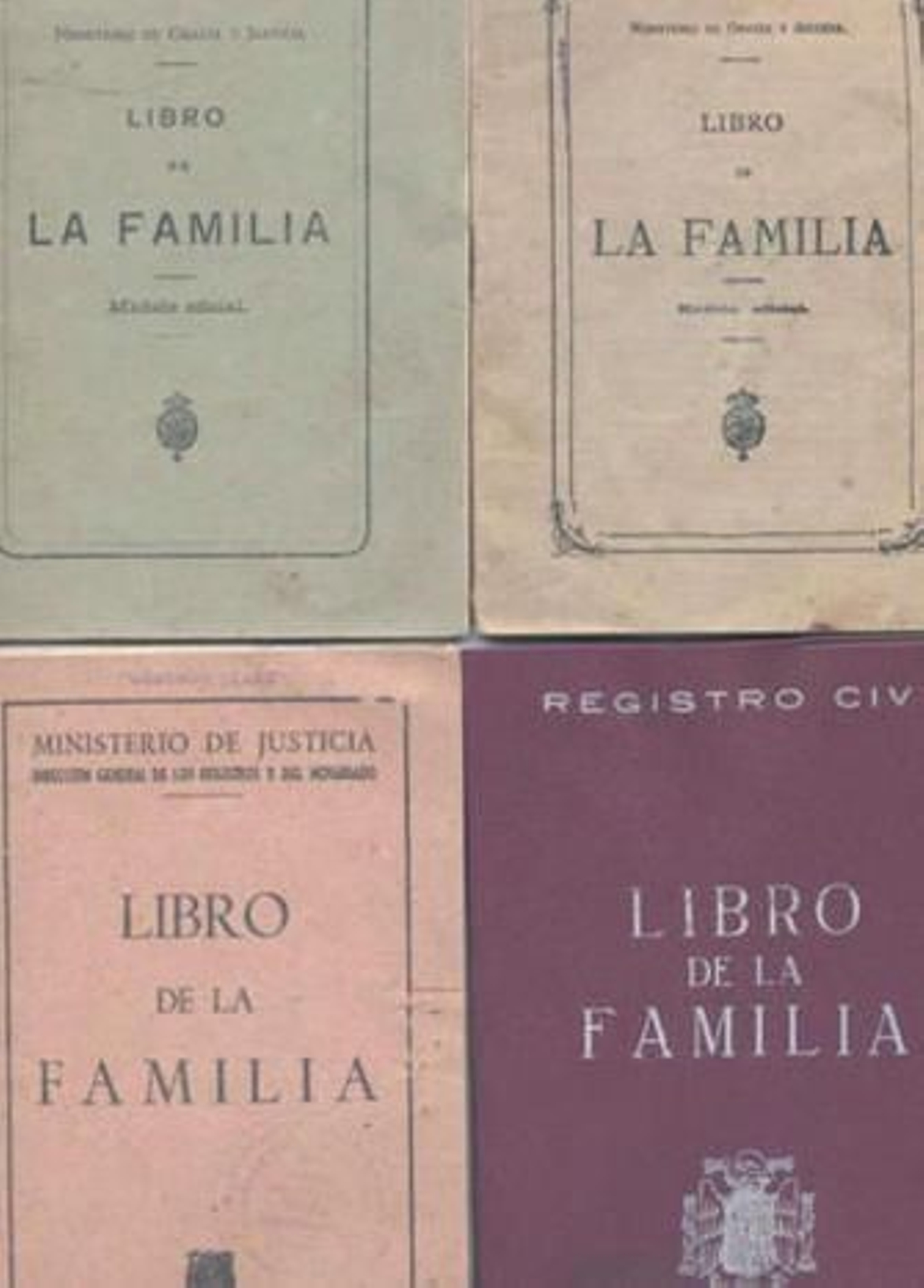 El libro de familia. Datos históricos