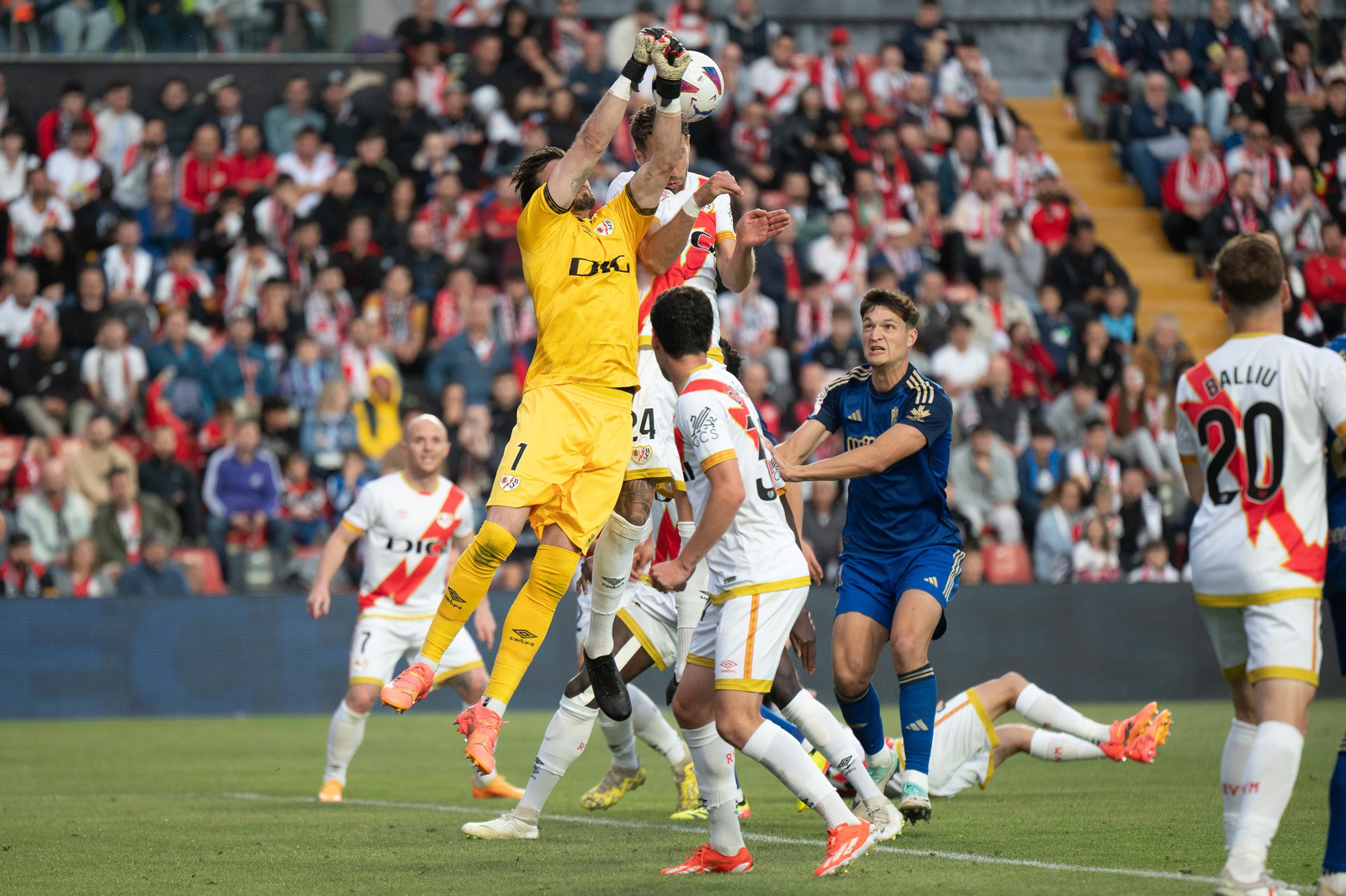 Las imágenes del Rayo Vallecano-Granada CF