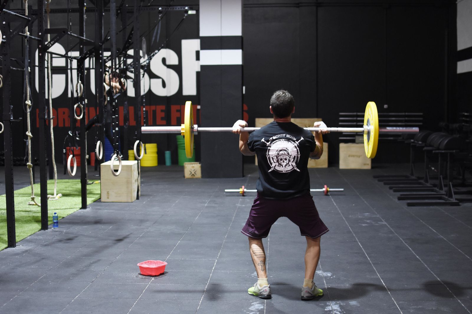 Vista parcial de las instalaciones del gaditano CrossFit Genuine & Co.