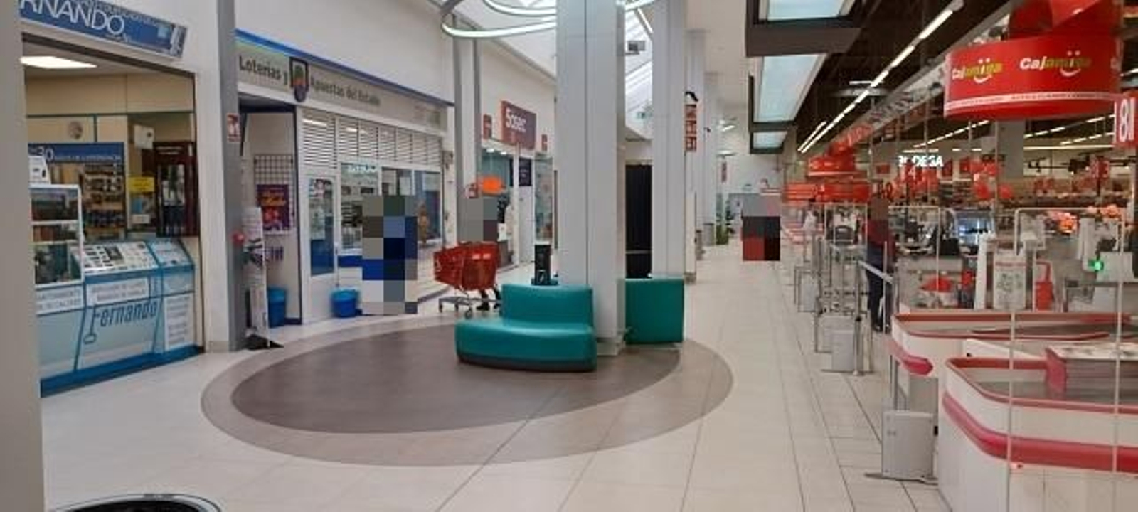 Administración de lotería del centro comercial Alcampo.