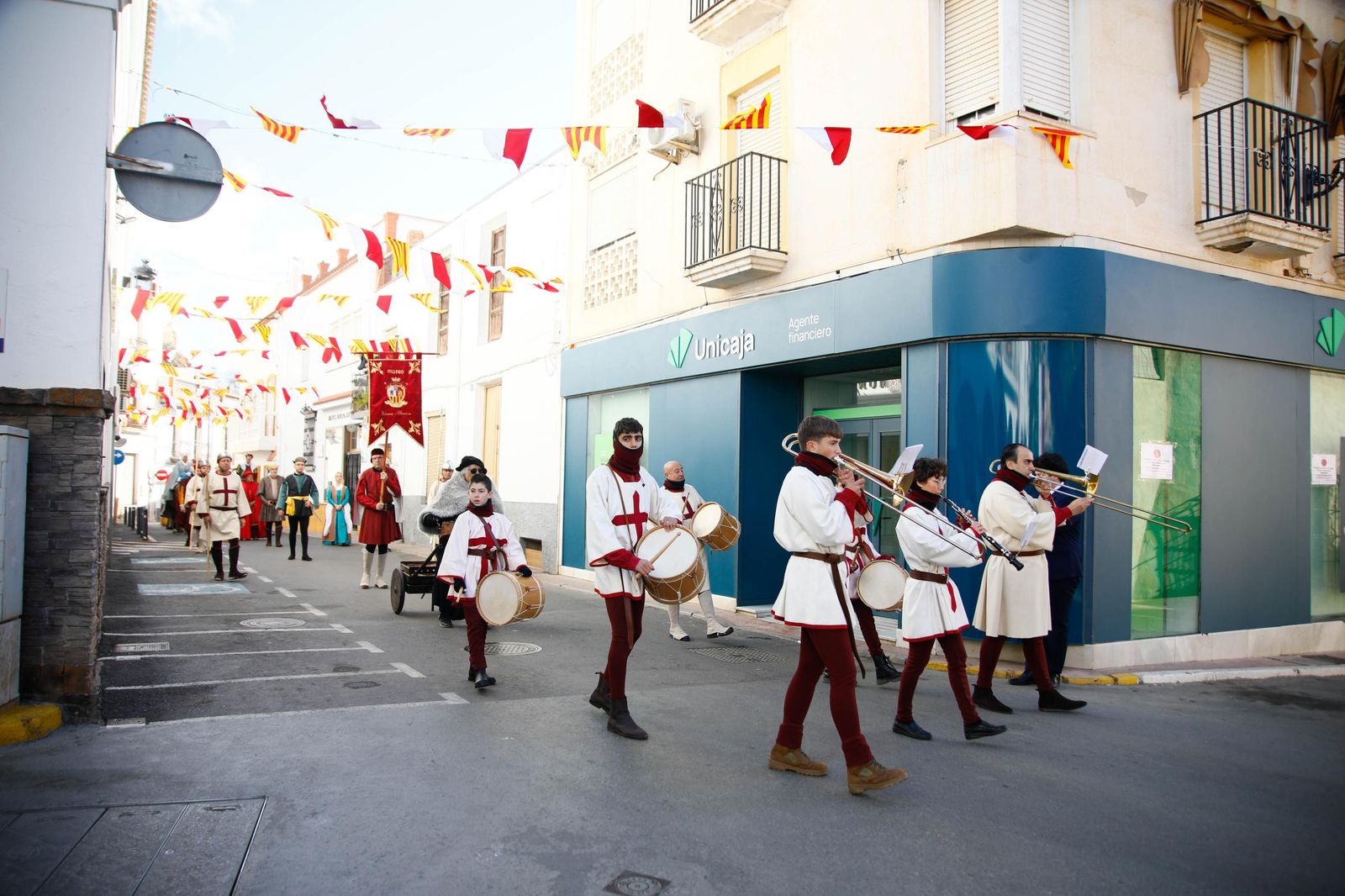 La Recreación de la Pernoctación de los Reyes Católicos en Fiñana, en imágenes