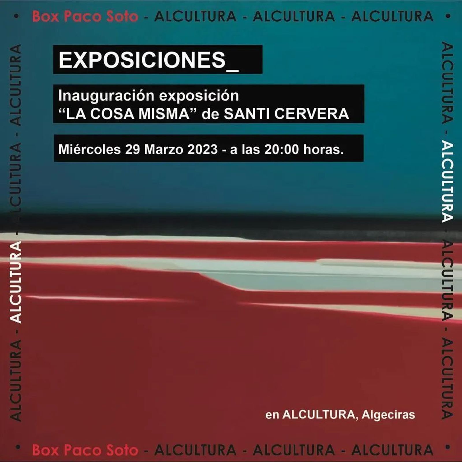 Cartel de la exposición.