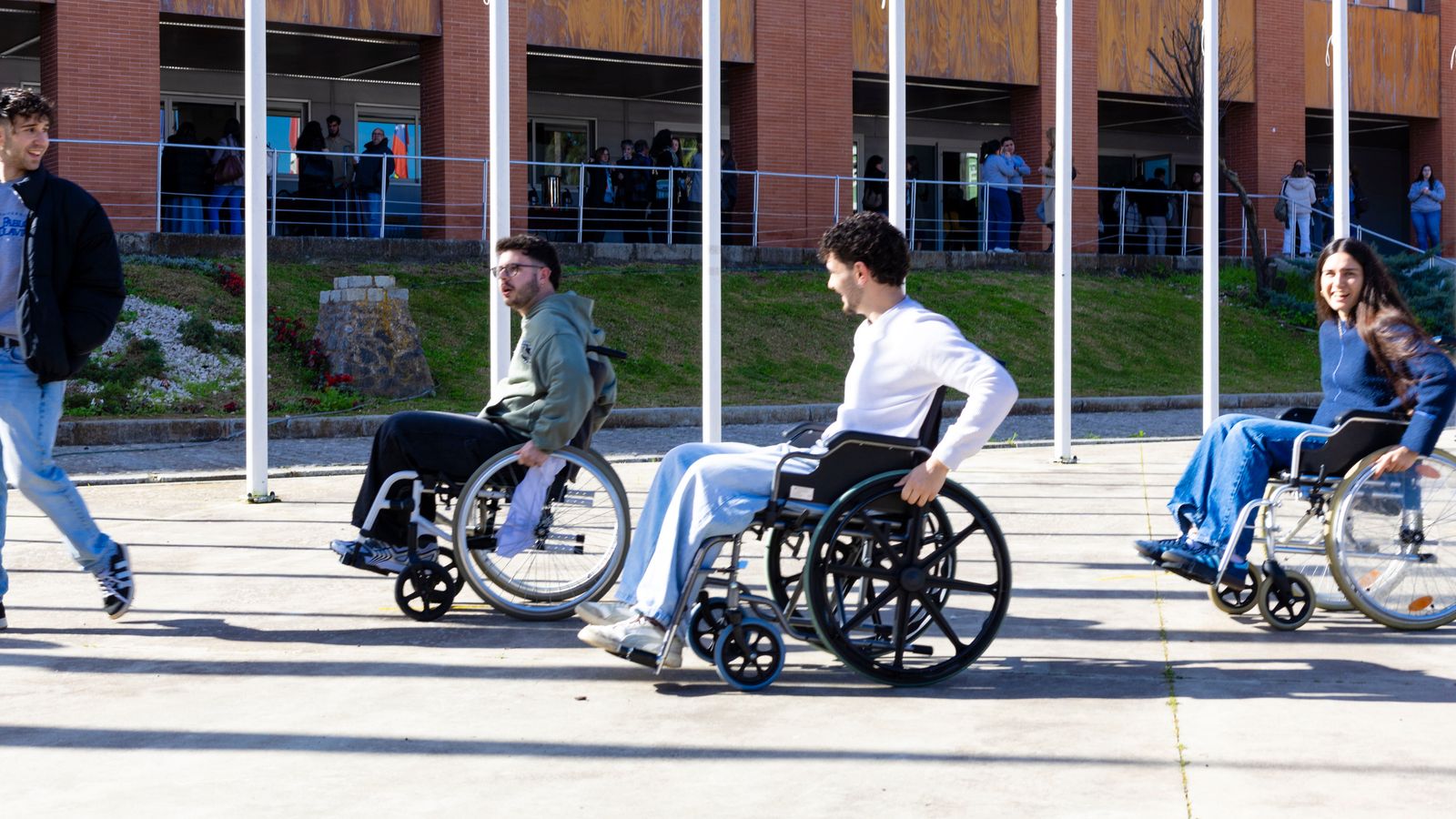 Una de las experiencias que han realizado los estudiantes de la UPO