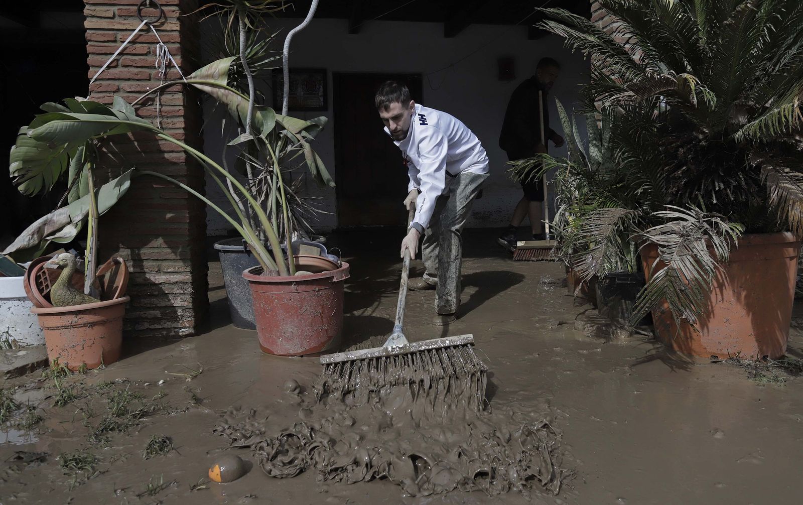 San Martín del Tesorillo después de la borrasca Marta, en imágenes