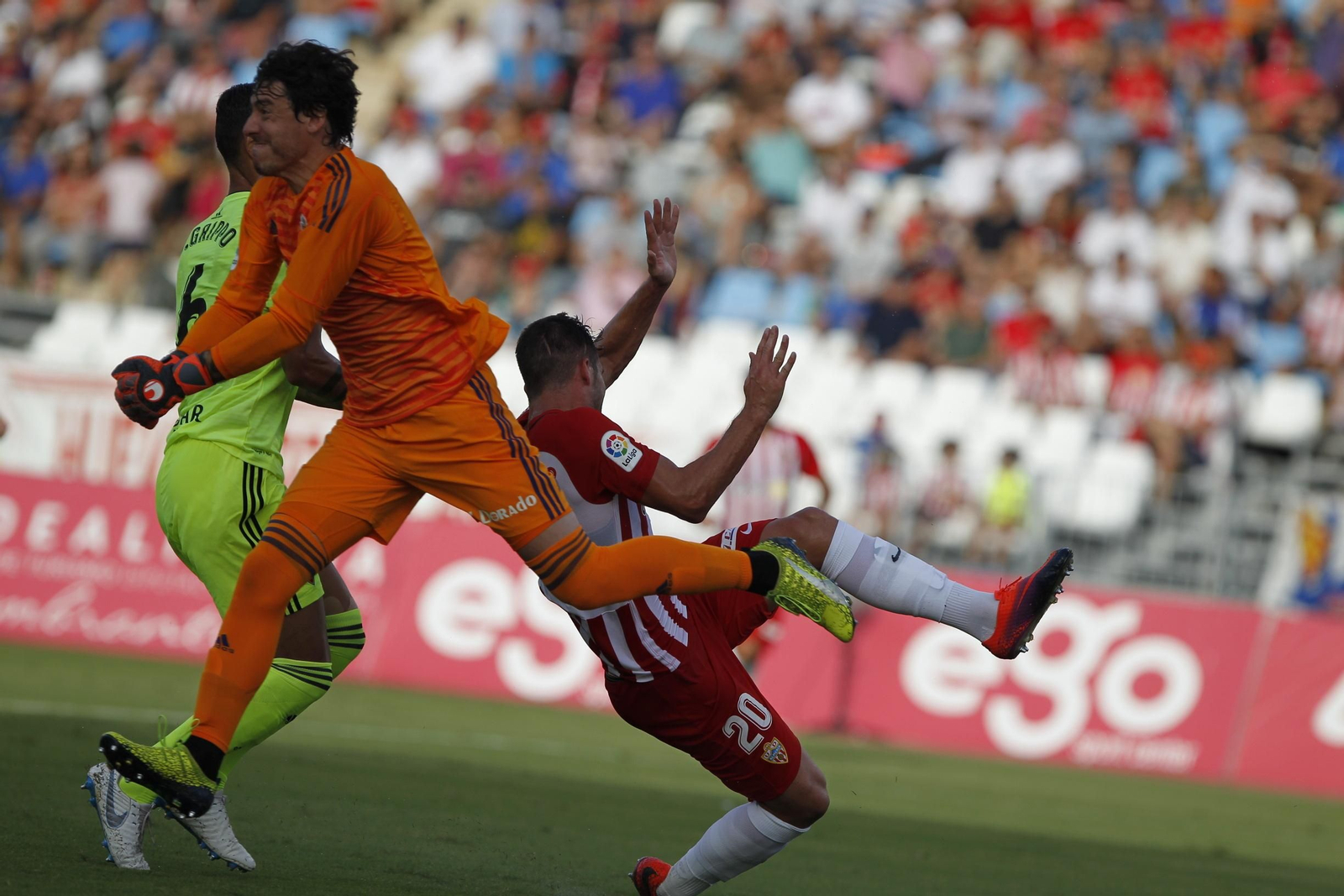 El UD Almería-Zaragoza, en imágenes