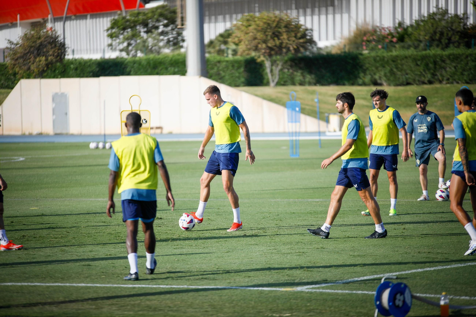 Primer entrenamiento pretemporada del Almería, en imágenes