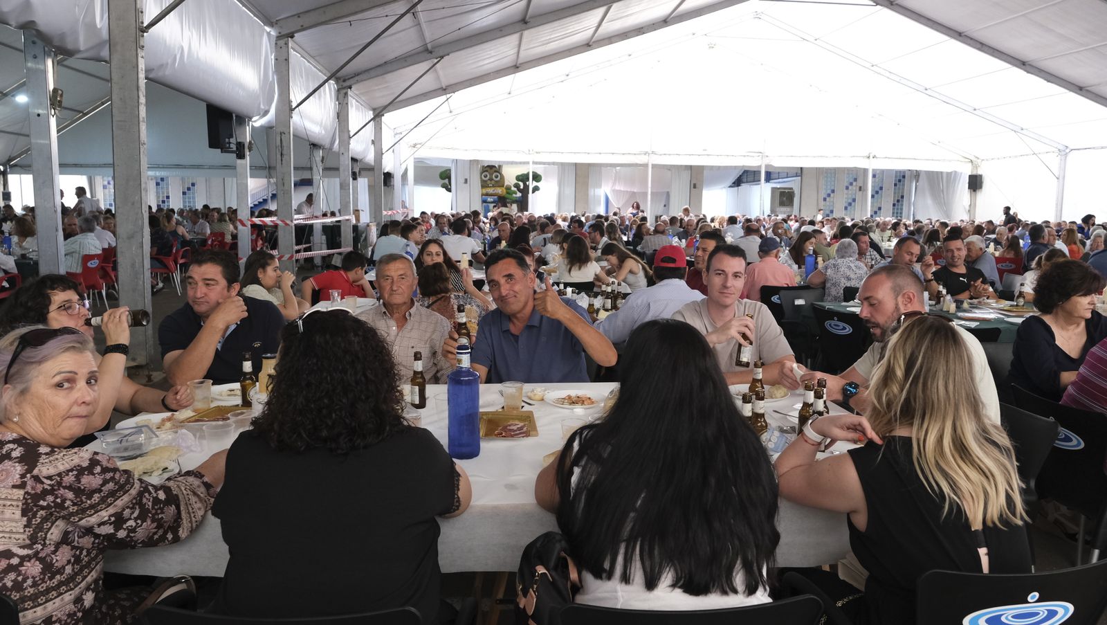 Imágenes de la comida anual de la CUCN, en Níjar