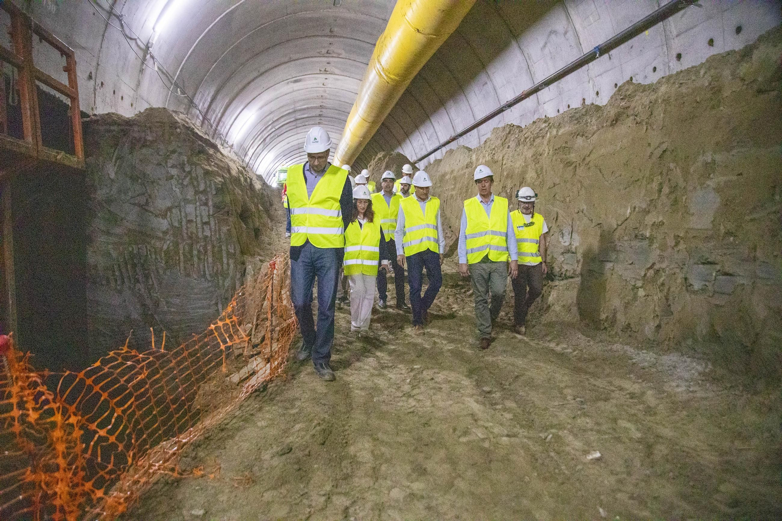 Así avanzan las obras del túnel de Viator del Ave