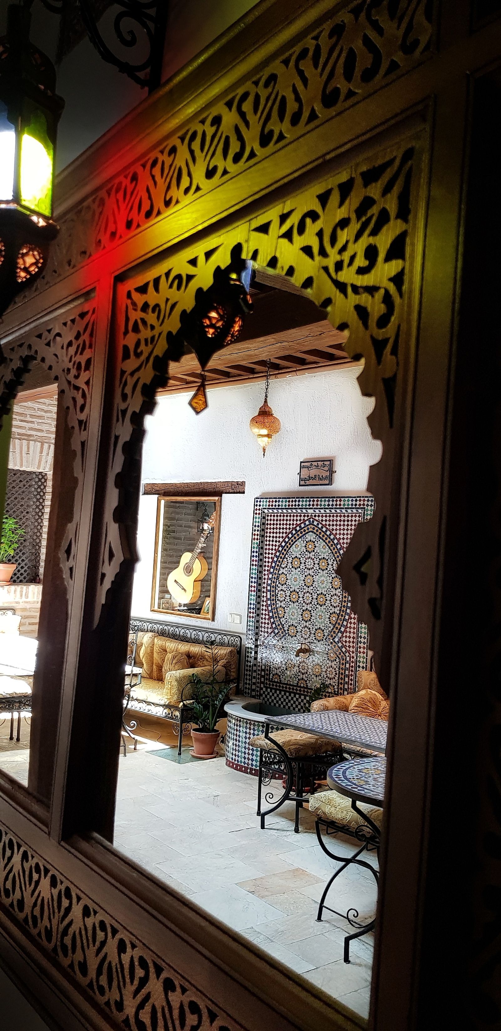 Rincones de la casa de Paco de Lucía en Toledo