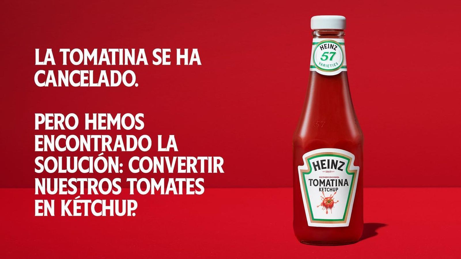 Heinz apoya al producto español.