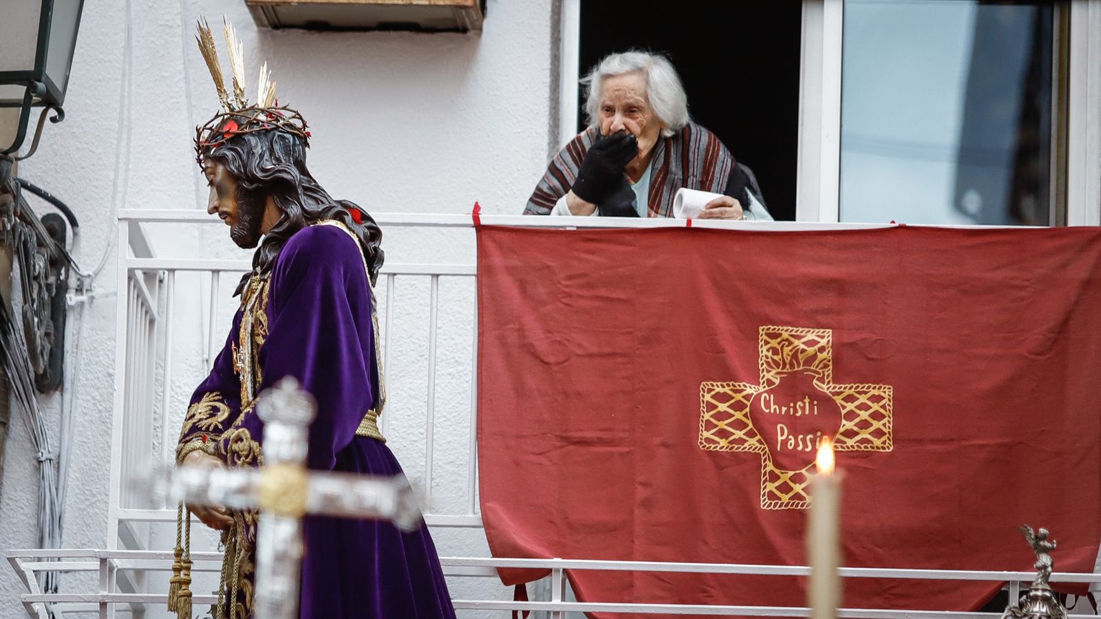 La devoción de los vecinos del barrio de la Magdalena a Ntro. Padre Jesús del Rescate, Lunes Santo 2023. ARCHIVO (Granada Hoy)