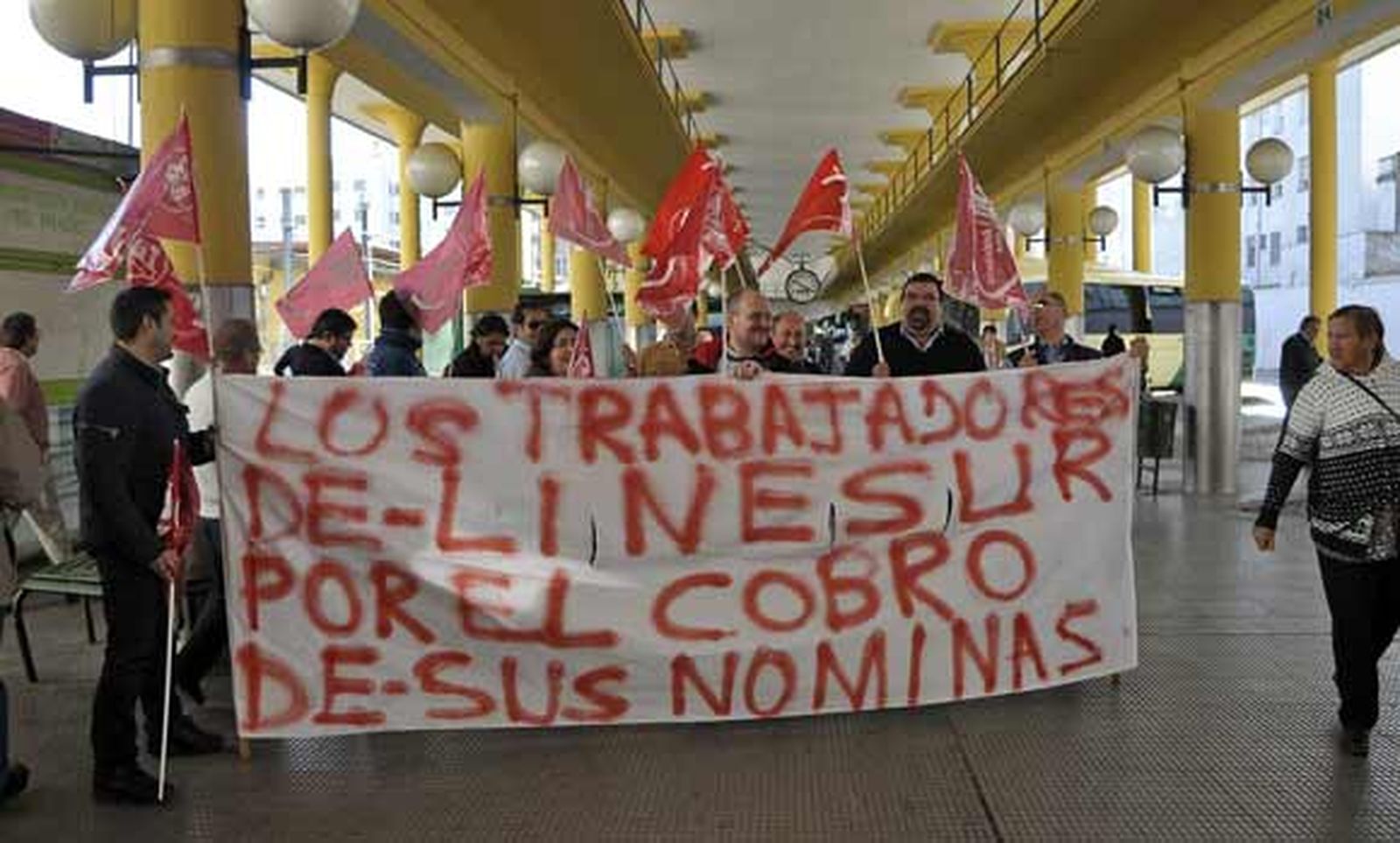 La huelga de Linesur afecta a 37 municipios, sobre todo en las sierras