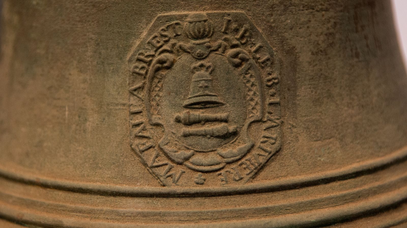 El sello del maestro fundidor.