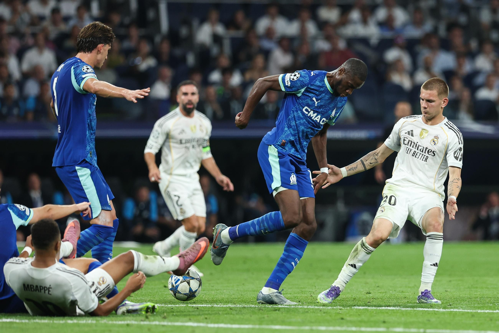 Las mejores fotos del Real Madrid-Olympique