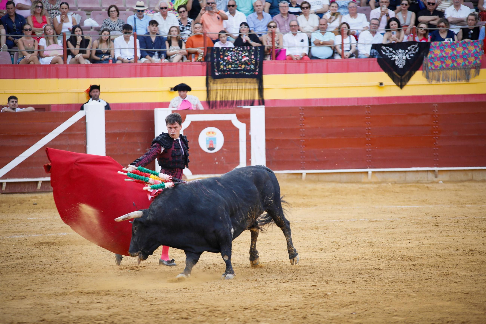 Imágenes de la corrida de toros en Roquetas de Mar