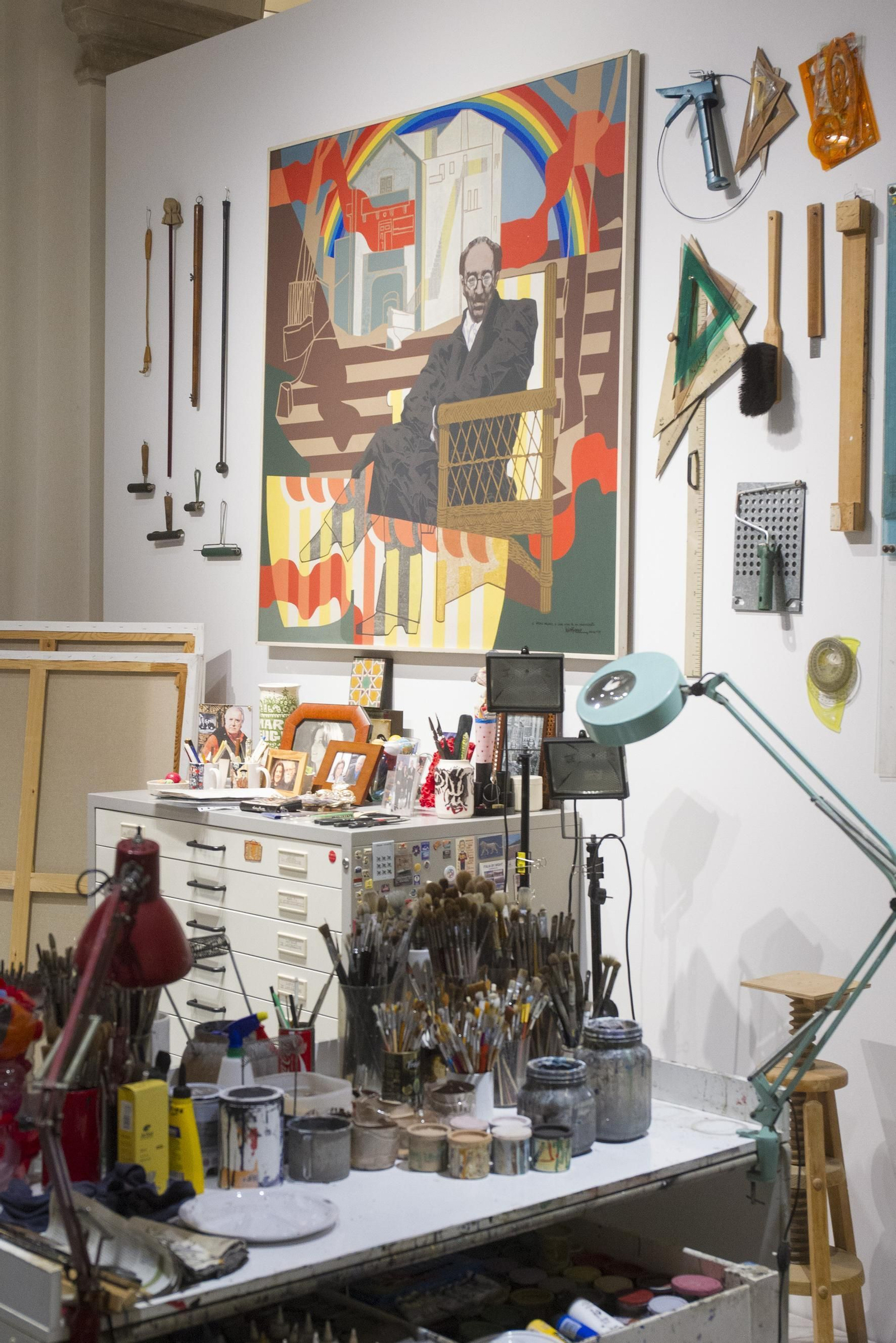 Las fotos de la nueva sala de exposiciones temporales Eugenio Chicano del Museo de Málaga