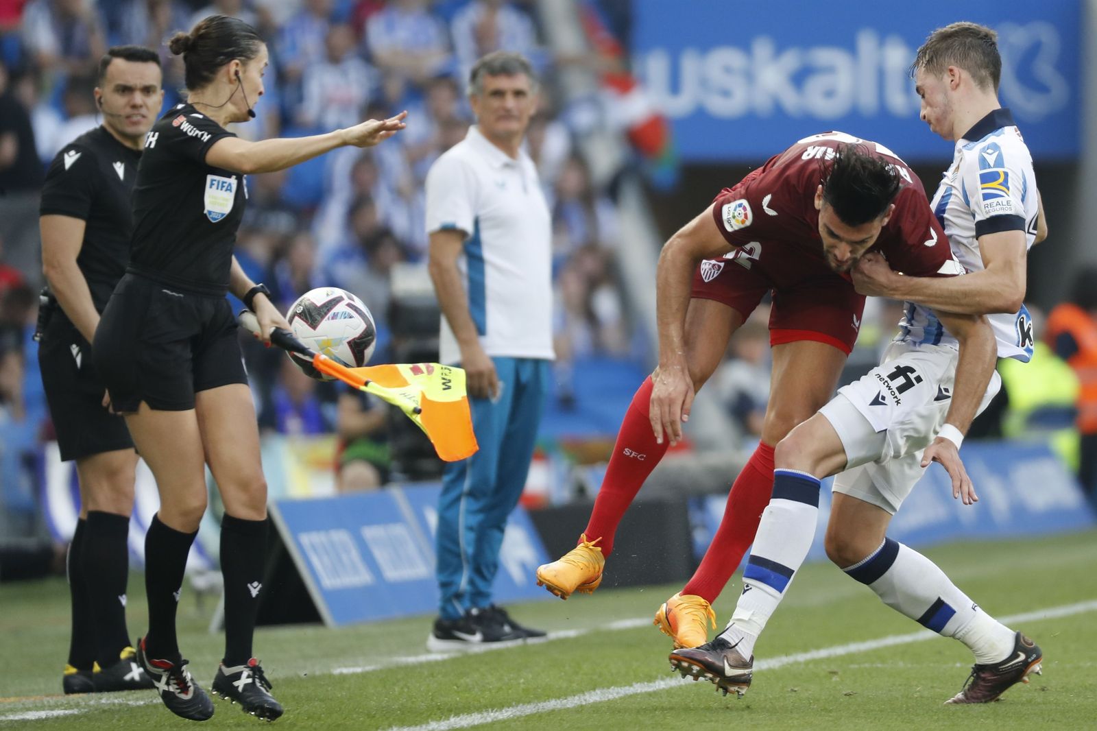 Las fotos del Real Sociedad - Sevilla