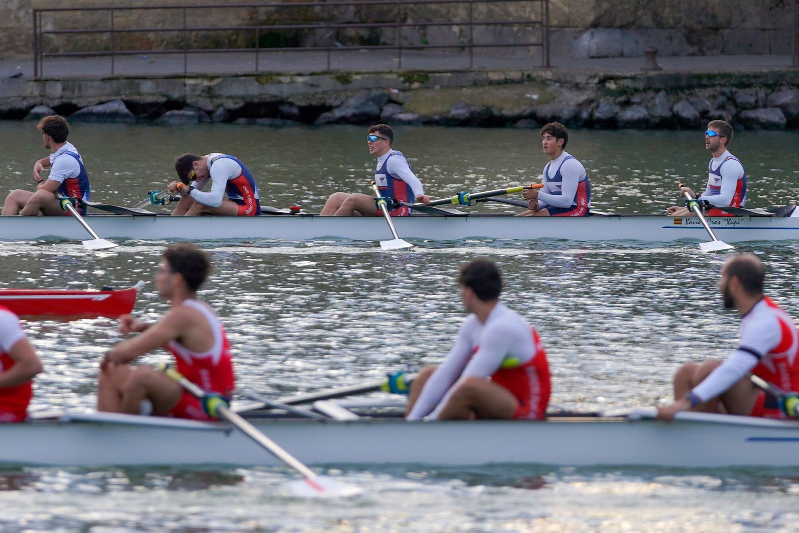 Las fotos de la primera regata de La Liga Nacional de Remo Olímpico Tradicional