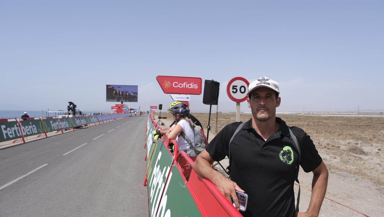 Imágenes de la etapa de la Vuelta a España con llegada en Cabo de Gata, Almería