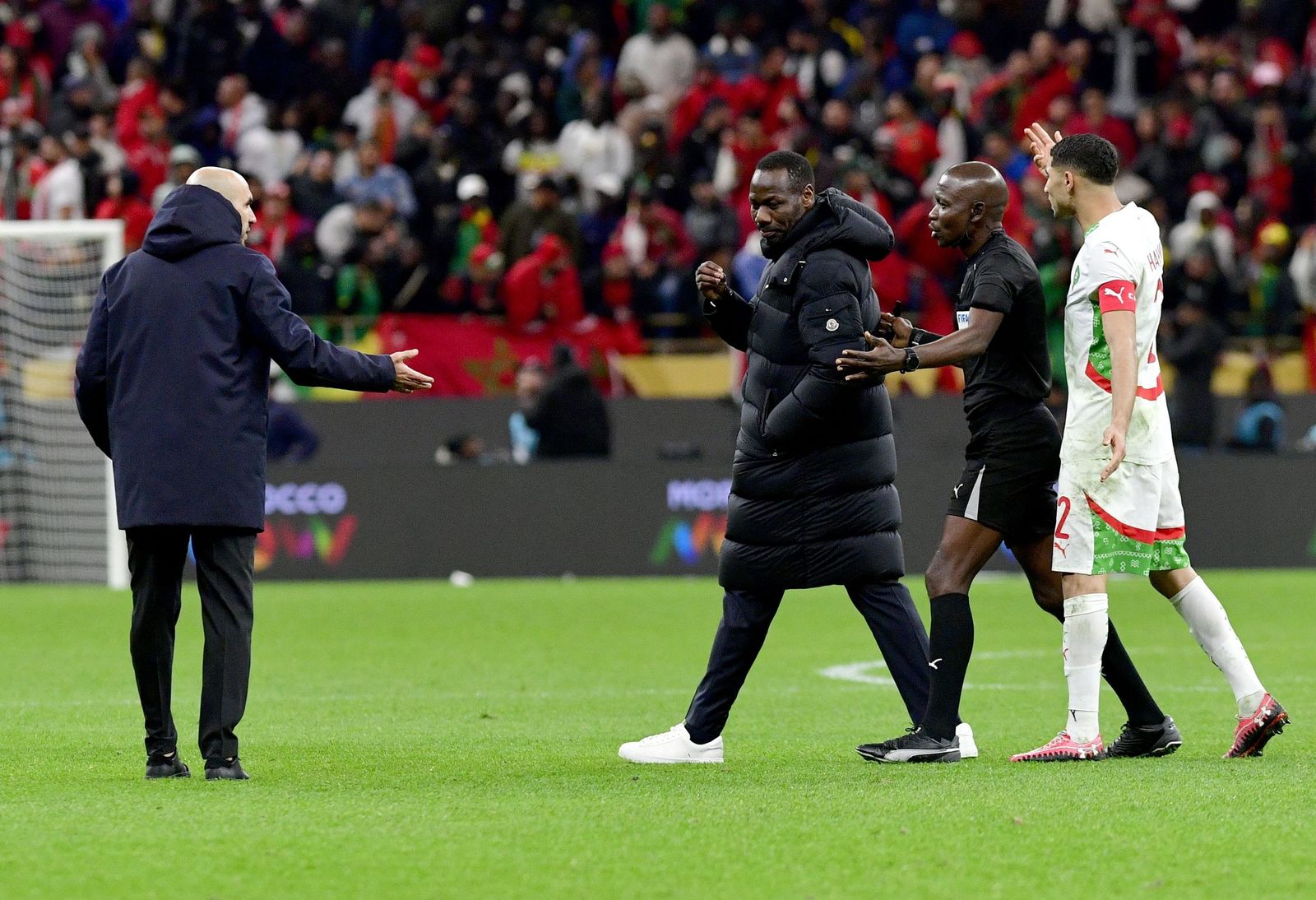 Las fotos de la final entre Marruecos y Senegal