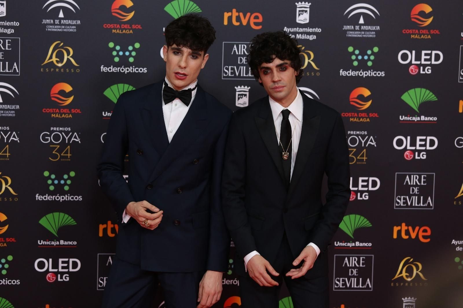 La alfombra roja de los Goya 2020 en Málaga