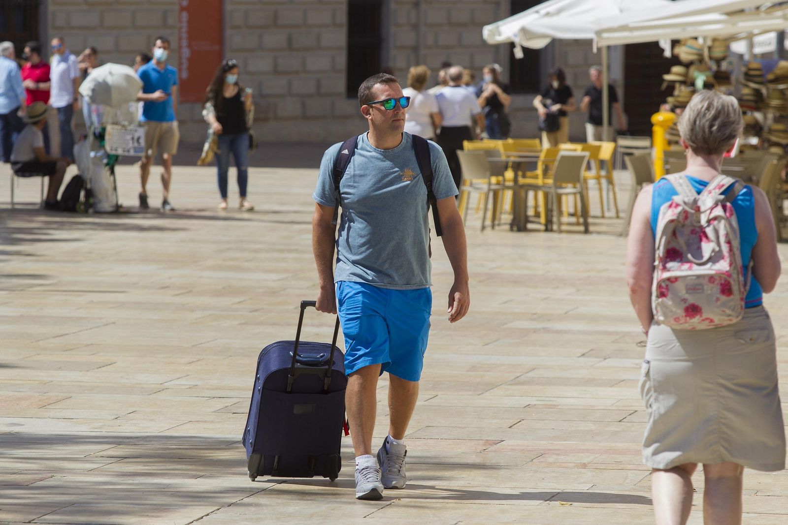 El primer día sin mascarillas en Málaga, en fotos