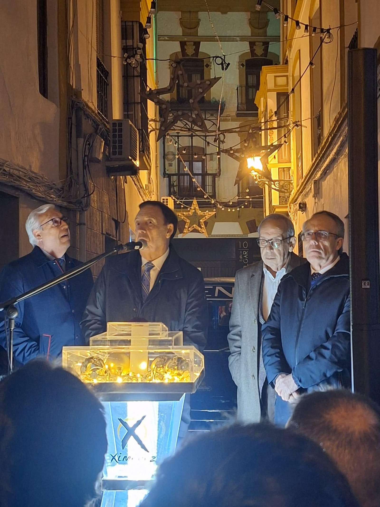 Las mejores fotos del encendido del alumbrado navideño de Puente Genil