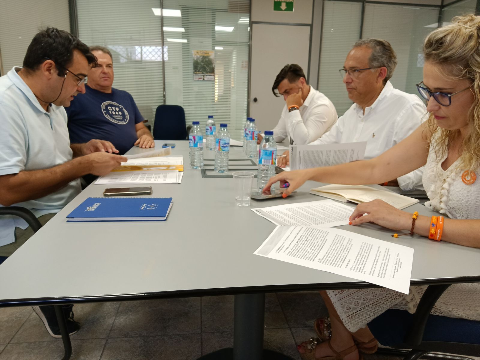 Encuentro con la organización agraria COAG.