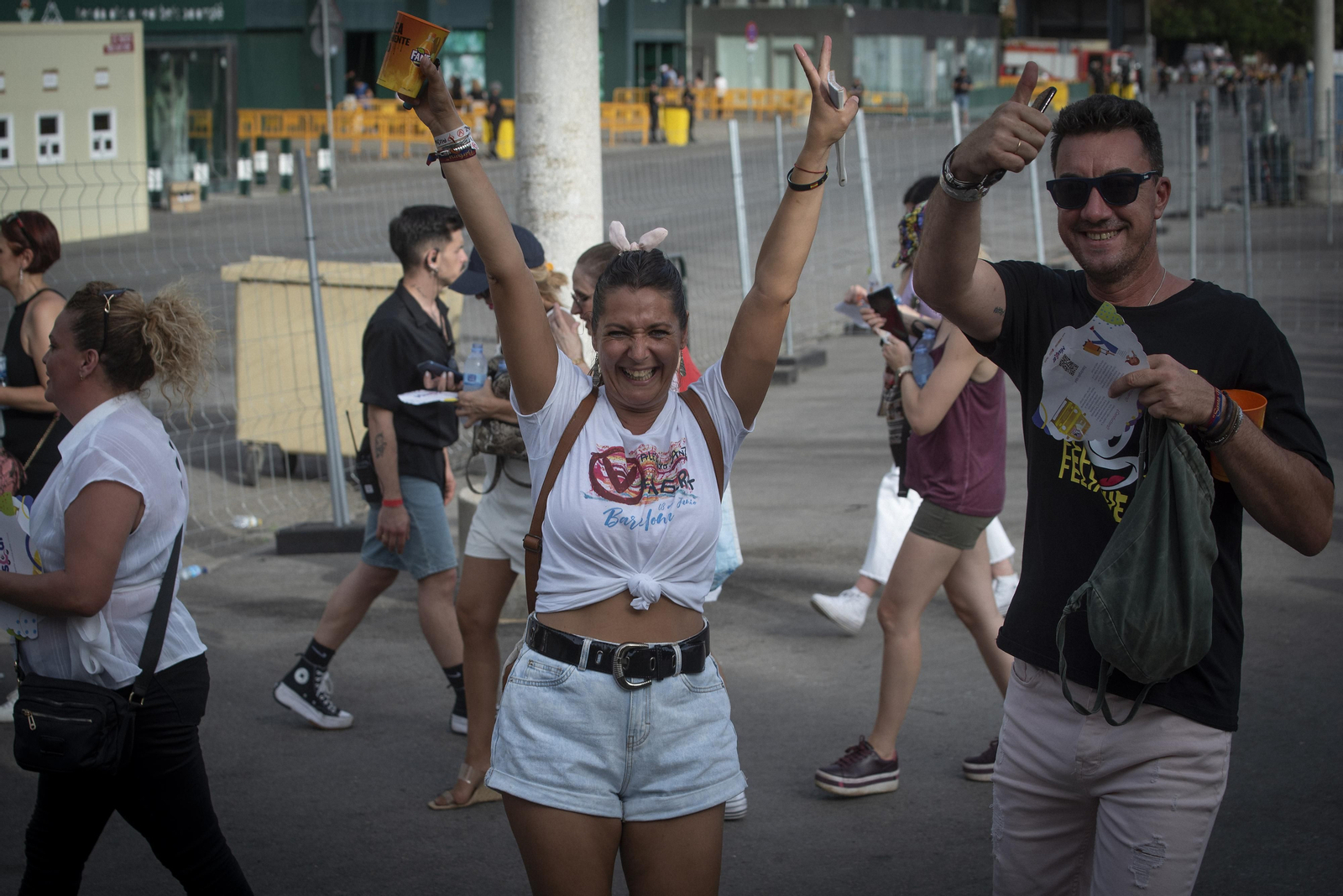 Las imágenes del ambiente en la entrada del concierto de Alejandro Sanz Las imágenes del ambiente en la entrada del concierto de Alejandro Sanz