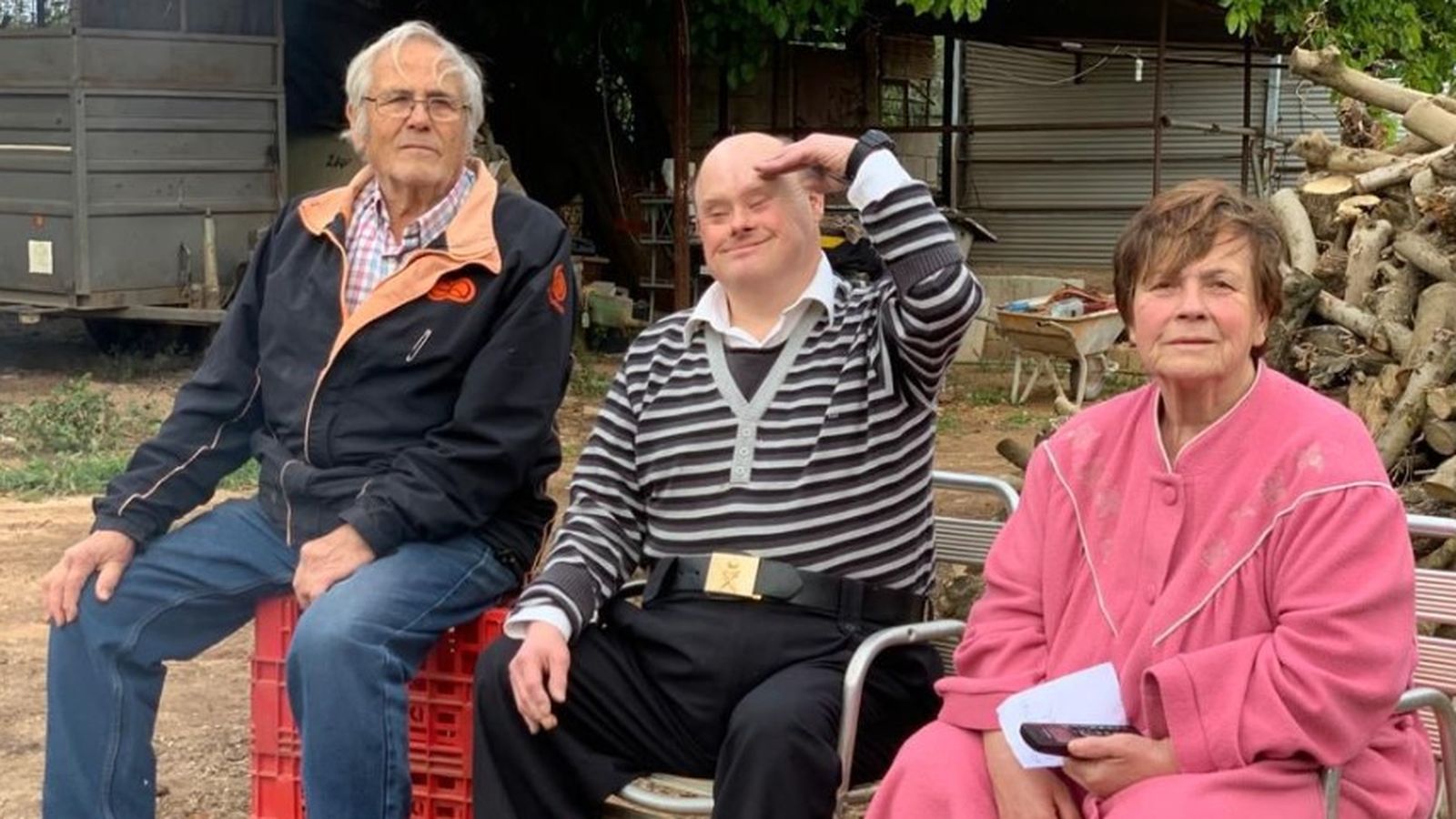 José, Paquito y Maribel.