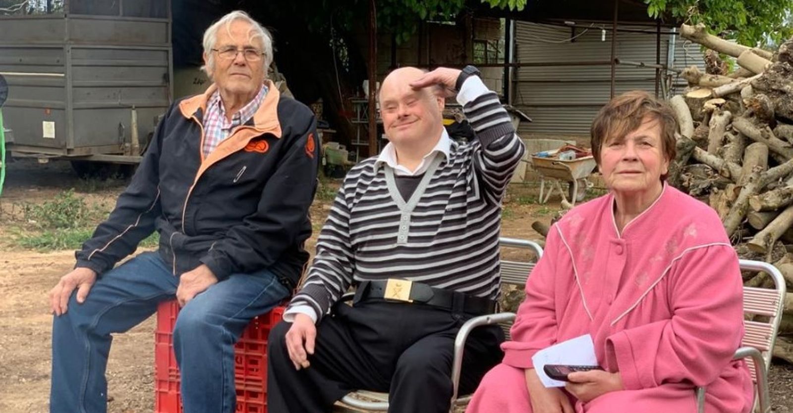 José, Paquito y Maribel.