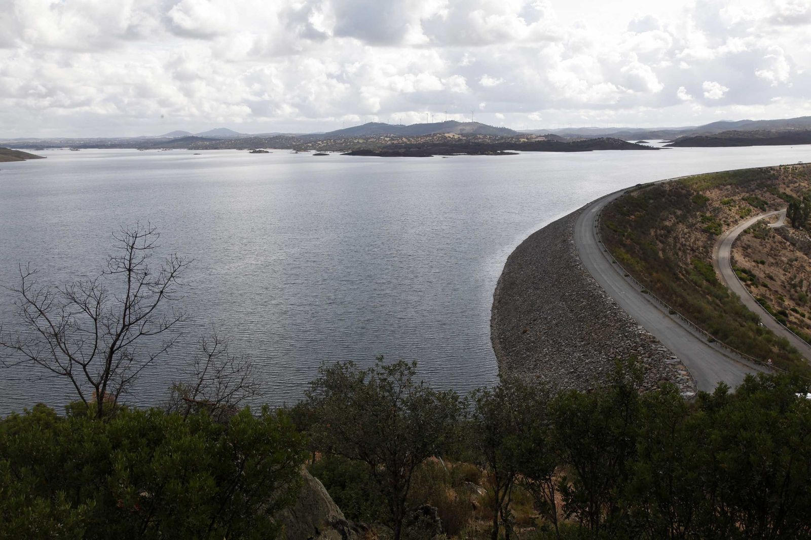 Imagen de archivo de la presa del Andévalo.