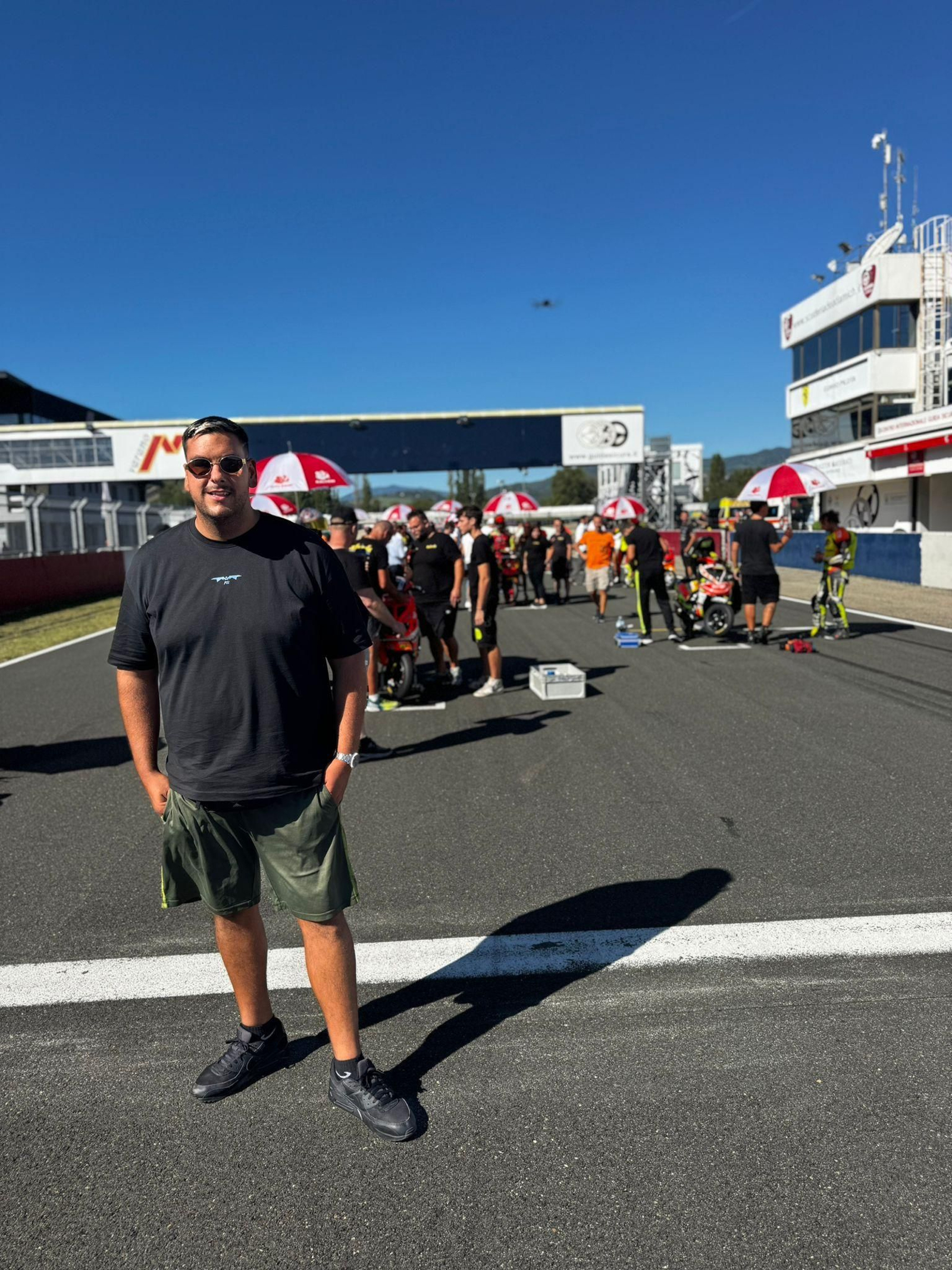 El Patica en un evento.